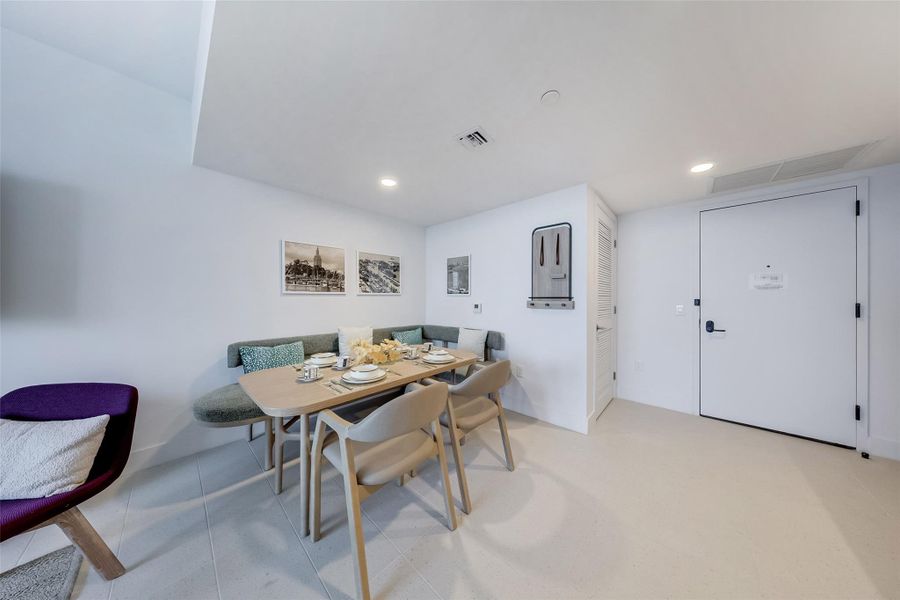 Furnished interior view inside a new home in Natiivo Miami, Miami (Image 10). Furnished interior view inside a new home in Natiivo Miami, Miami (Image 10).