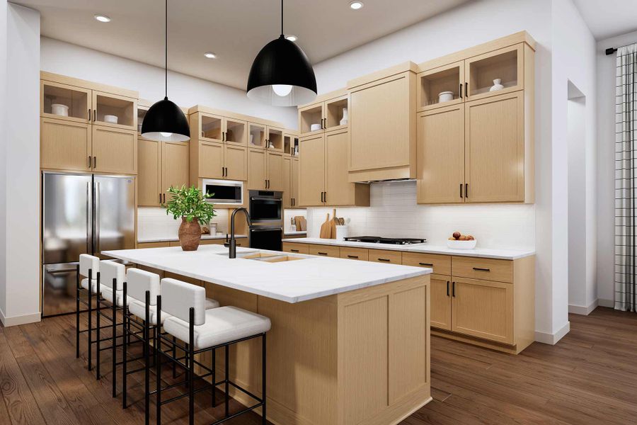 The Braywood - Optional Cooktop Kitchen The Braywood - Optional Cooktop Kitchen
