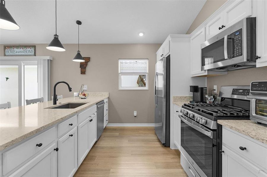 Furnished interior view inside a new home in , The Villages (Image 11).