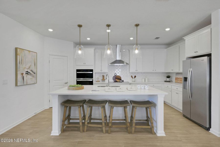 Furnished interior view inside a new home in Seminole Trace, Palm Coast (Image 33).