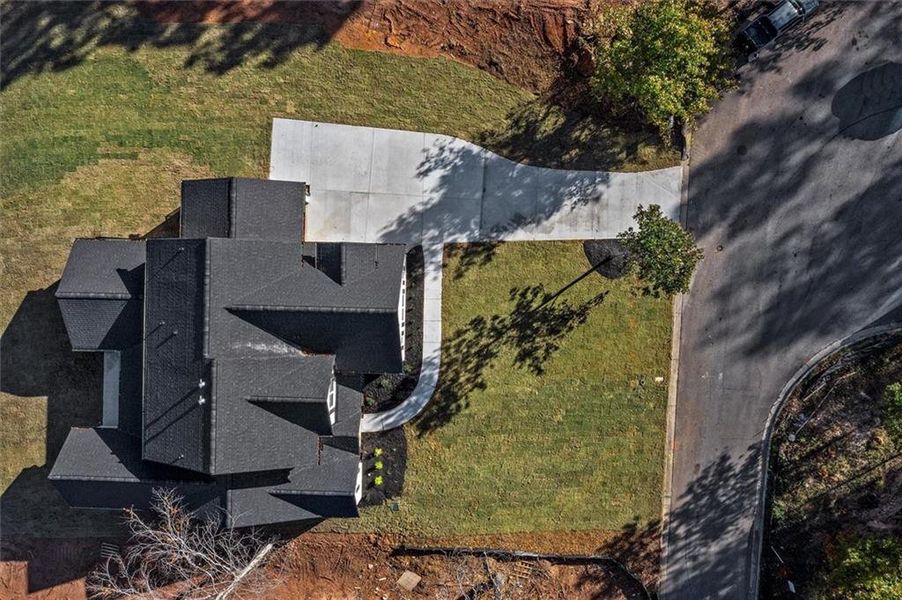 Front exterior of a new home in , Atlanta, GA, highlighting curb appeal (Image 27).