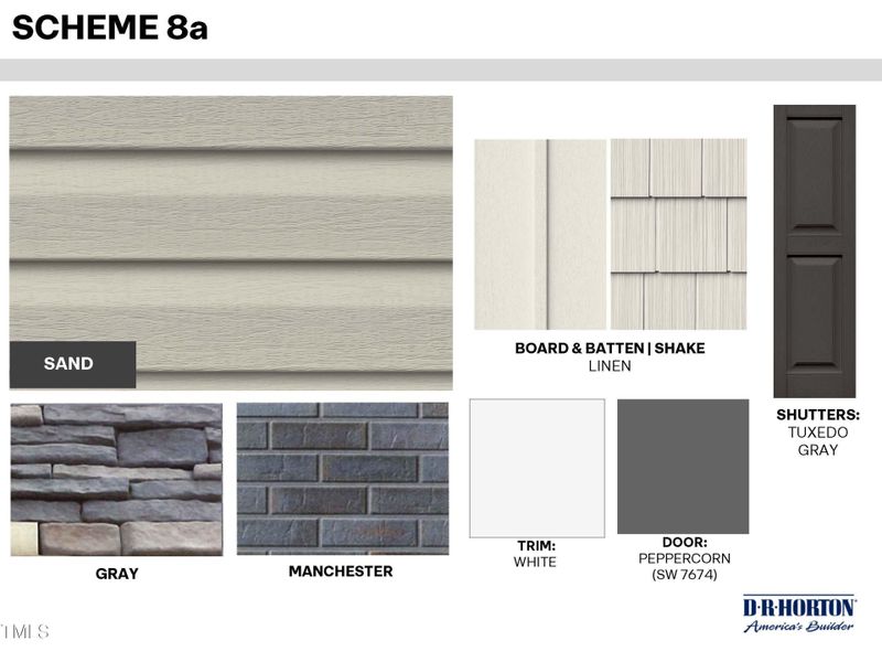 THIN BRICK Exterior Vinyl Schemes - NORT