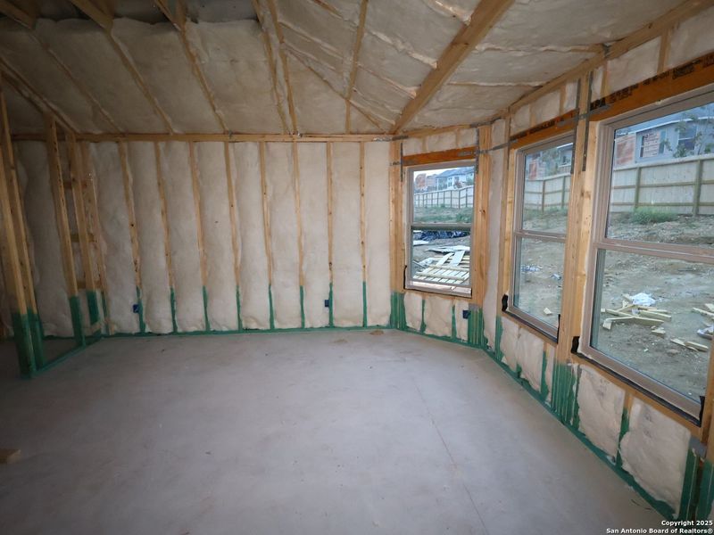 In-progress construction of a new home in Mesquite Ridge, San Antonio, TX (Image 24).