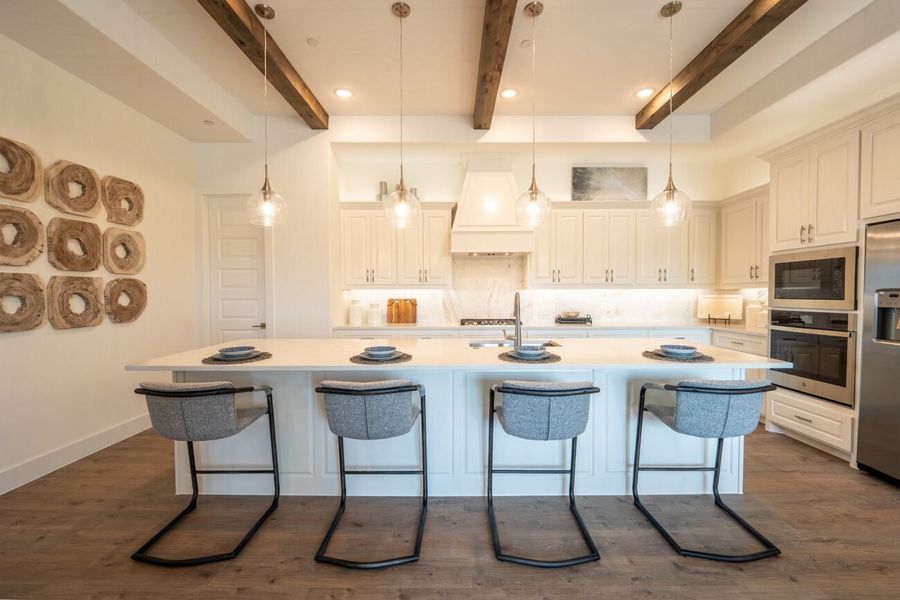 Representative furnished interior of a home built from the Carmina by Ladera Texas in Ladera Prosper, Prosper (Image 3).
