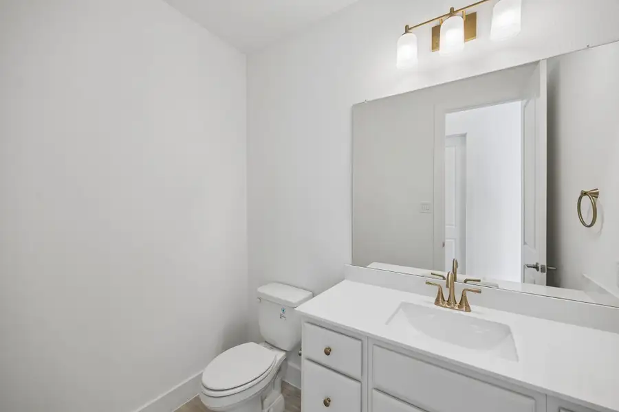 Furnished interior view inside a new home in Newman Village Townhomes, Frisco (Image 11).