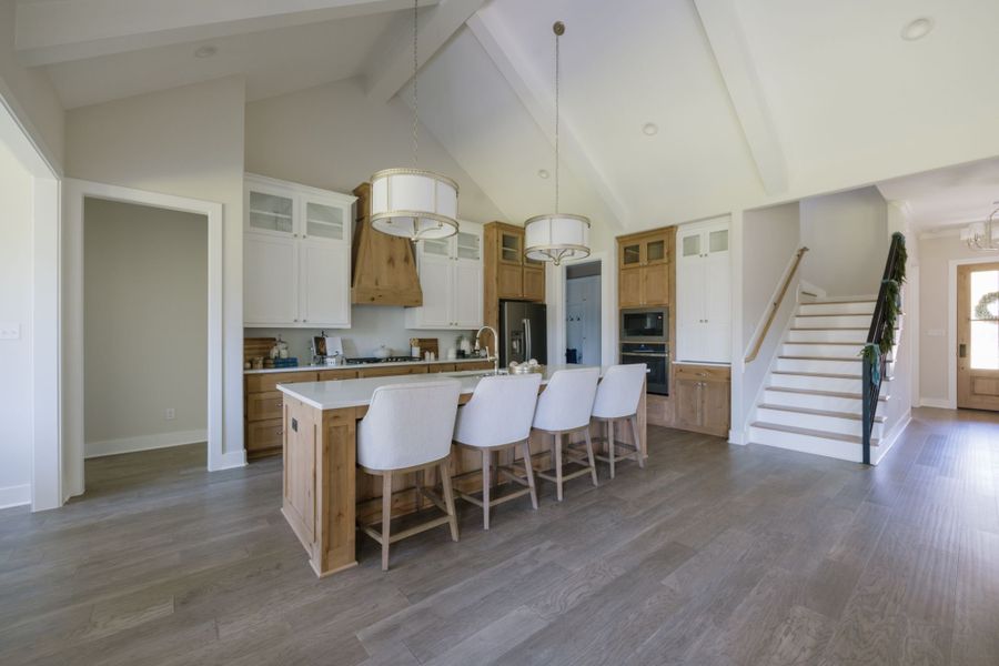 Representative furnished interior of a home built from the The Ellen II by Reece Homes in Pebble Creek, College Station (Image 6).