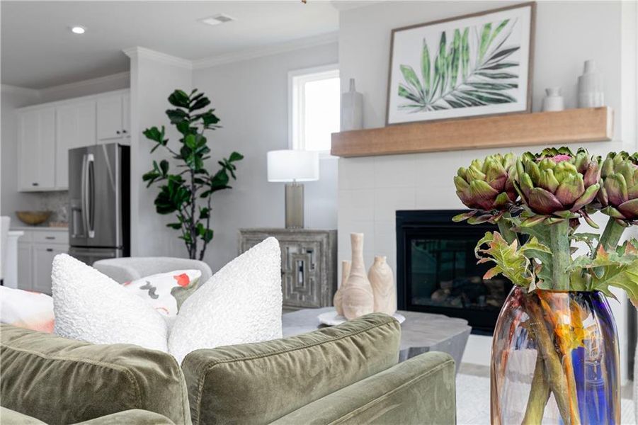 Furnished interior view inside a new home in Darlington, Loganville (Image 3).