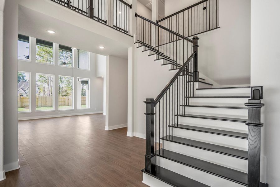 Spacious, unfurnished interior of a new home in Artavia 70′ Lots, Conroe (Image 31).