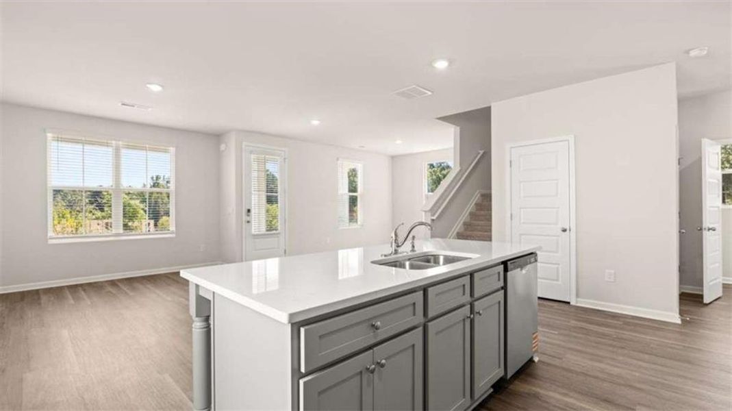 Furnished interior view inside a new home in Brookland Commons, Monroe (Image 8).