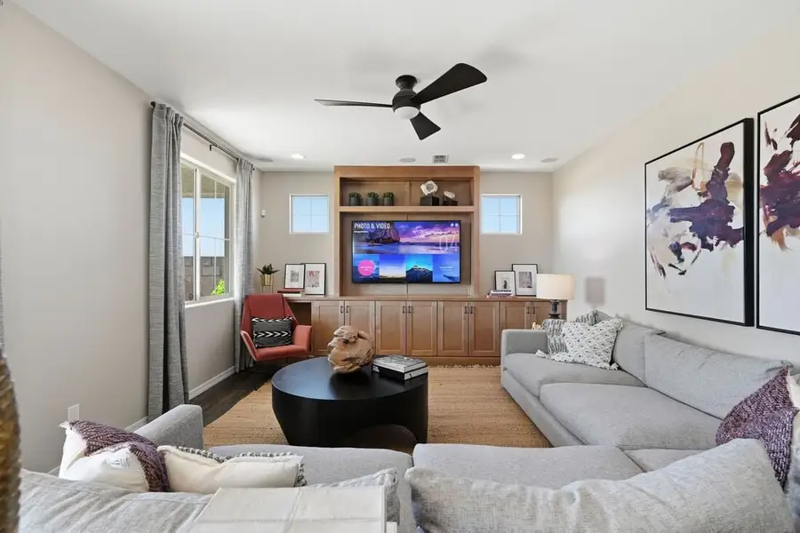Furnished interior view inside a new home in La Mira, Mesa (Image 3). Furnished interior view inside a new home in La Mira, Mesa (Image 3).