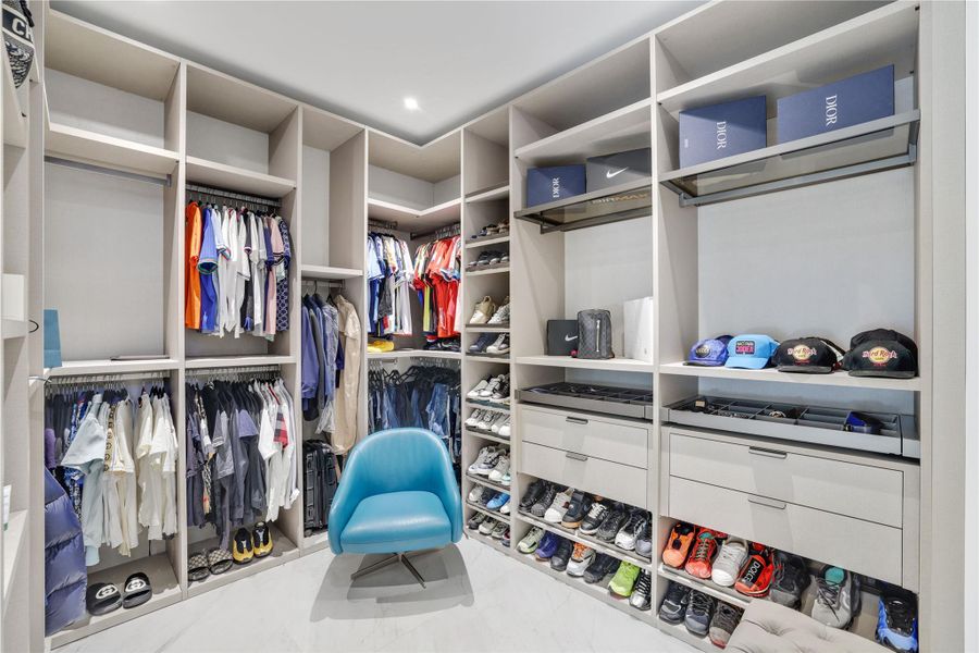 Furnished interior view inside a new home in , Parkland (Image 29).