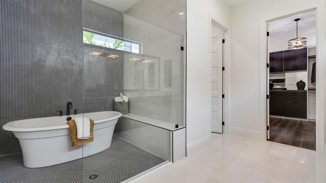 Furnished interior view inside a new home in Artistry Palm Beach, Palm Beach (Image 19).