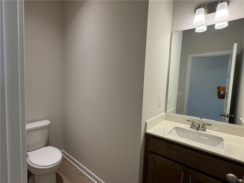 Furnished interior view inside a new home in Rosewood Lake Preserve, Hoschton (Image 5).
