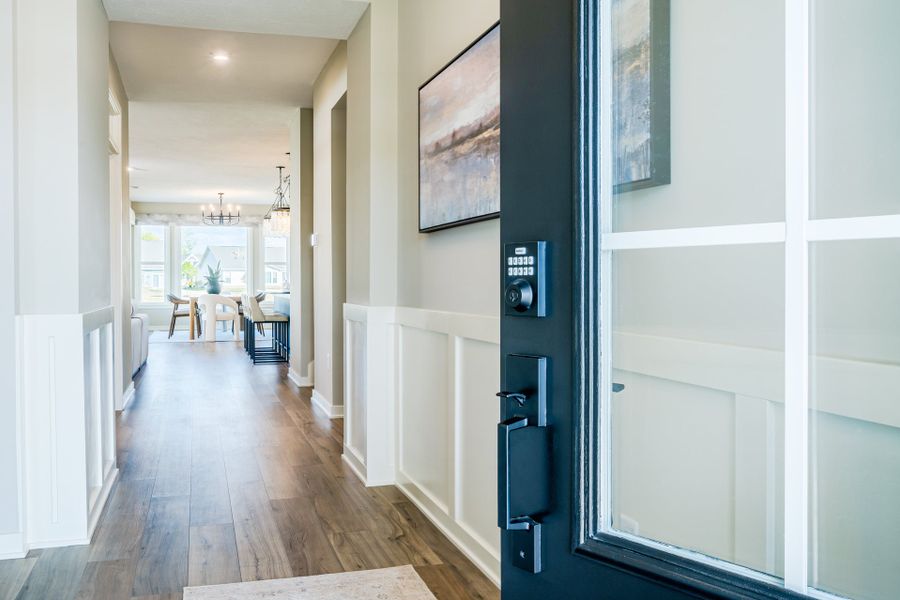 Representative furnished interior of a home built from the Camden by Fischer Homes in Easton Park, Dallas (Image 5).
