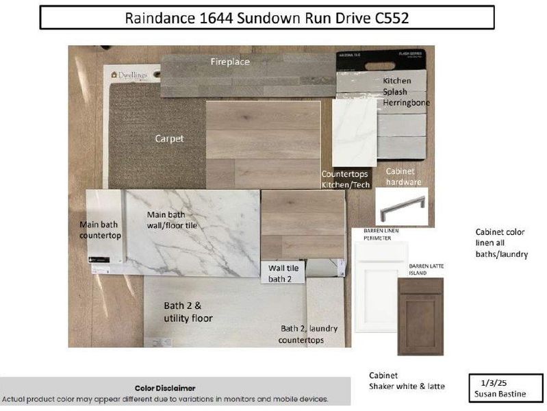 Representative photo of design selections for 1644 Sundown Run Dr