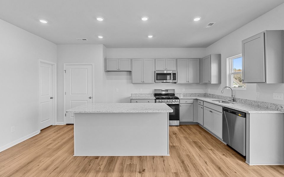 Furnished interior view inside a new home in Hanes Lake, Winston-Salem (Image 8).