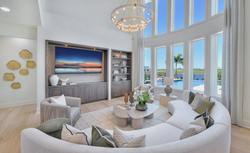 Furnished interior view inside a new home in Wellen Park, Venice (Image 10). Furnished interior view inside a new home in Wellen Park, Venice (Image 10).