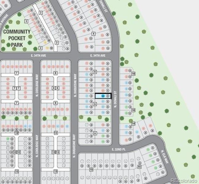 3339 N Denali Street sitemap location