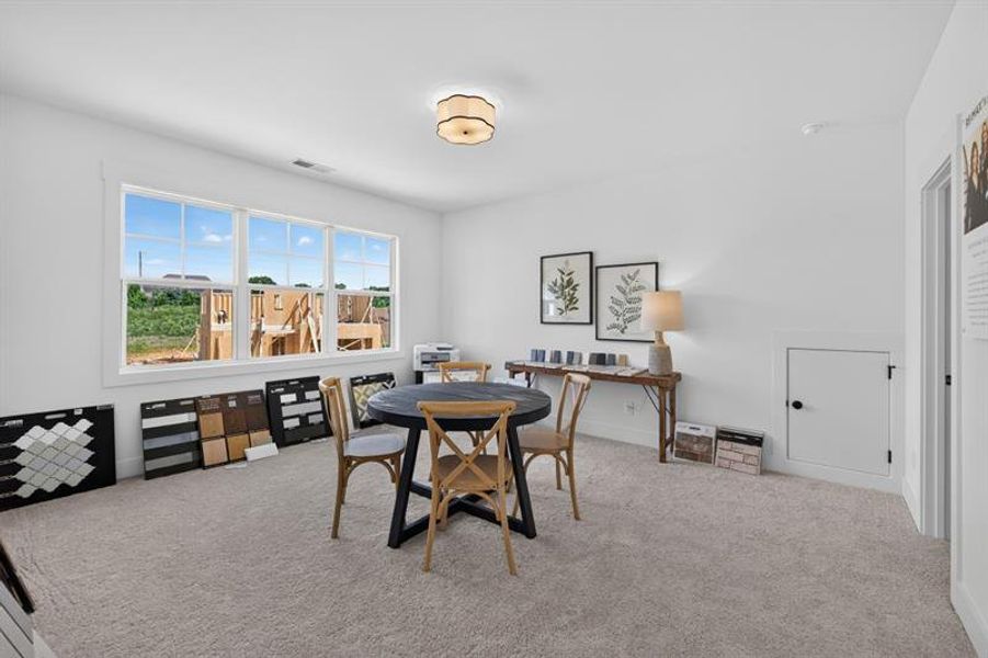 Furnished interior view inside a new home in Livingstone Park, Kennesaw (Image 19).