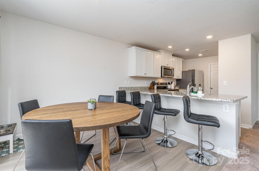 Furnished interior view inside a new home in , Charlotte (Image 8).