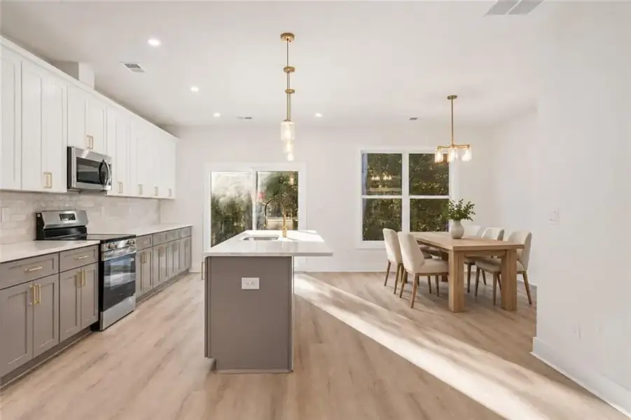 Furnished interior view inside a new home in , Douglasville (Image 14).