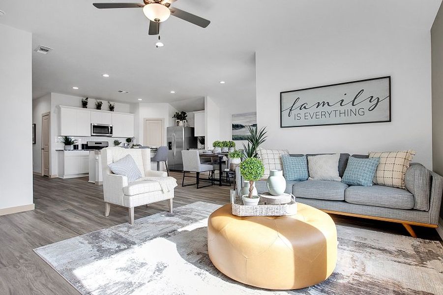 Furnished interior view inside a new home in Sahuarita Acres, Sahuarita (Image 10). Furnished interior view inside a new home in Sahuarita Acres, Sahuarita (Image 10).