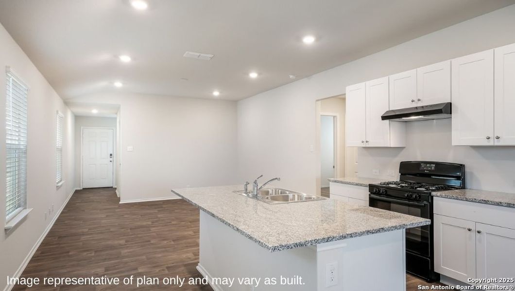 Furnished interior view inside a new home in Riverstone at Westpointe, San Antonio (Image 8).