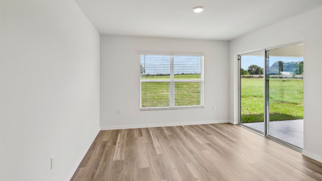 Representative unfurnished interior of a home built from the Aria by D.R. Horton in Triumph South, Wildwood (Image 17). Representative unfurnished interior of a home built from the Aria by D.R. Horton in Triumph South, Wildwood (Image 17).