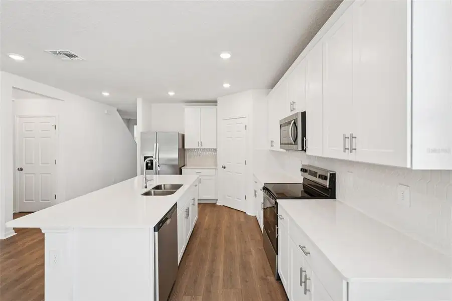 Furnished interior view inside a new home in The Meadow at Crossprairie, St. Cloud (Image 5).