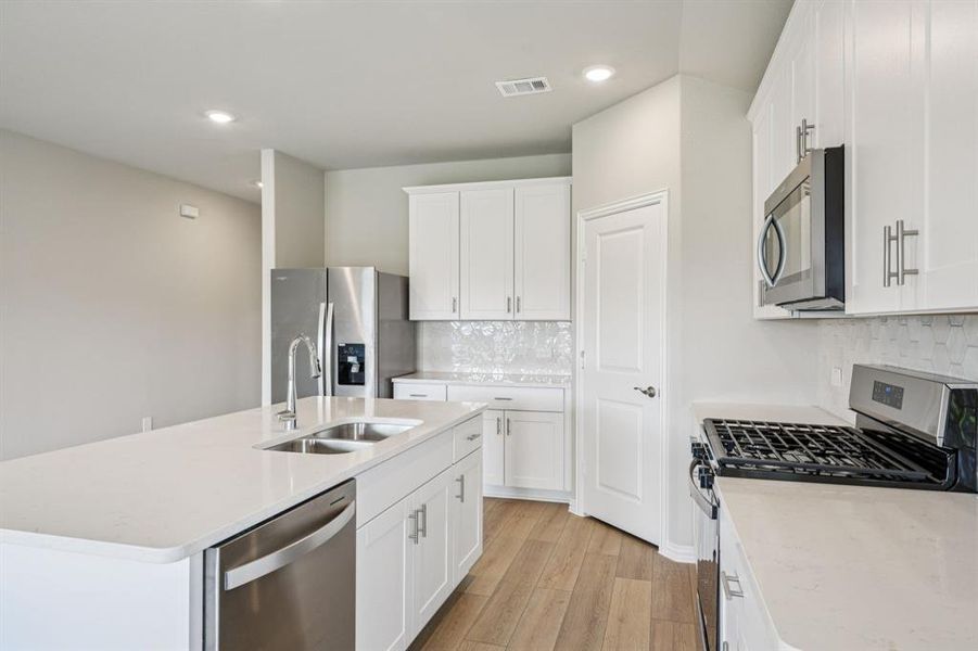 Photo is not of the actual home, but is an inspirational photo of builder’s model home and may depict options, furnishings, and/or decorator features that are not included.