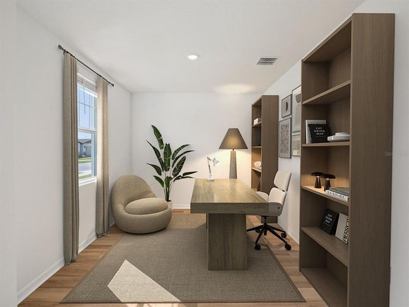 Furnished interior view inside a new home in Leyland Preserve - Classic Series, Brooksville (Image 3).