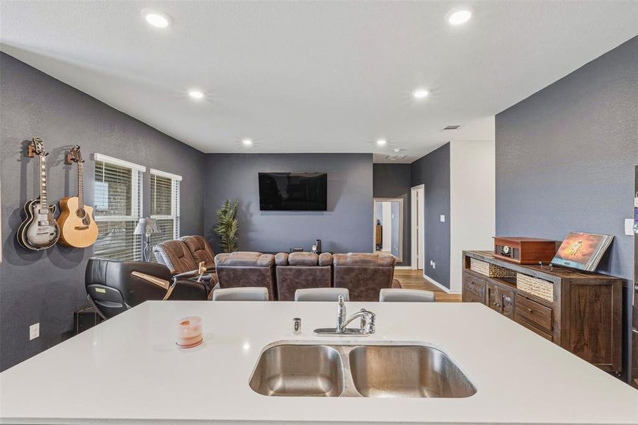 Furnished interior view inside a new home in Stonewyck Farms, Ennis (Image 26).