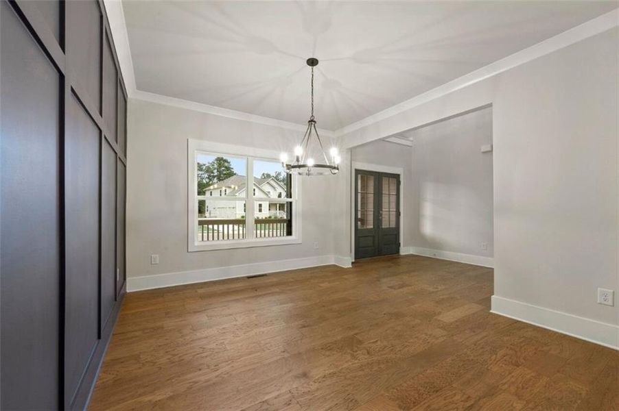 Spacious, unfurnished interior of a new home in Steeplechase, Hoschton (Image 25).