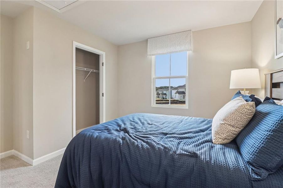Furnished interior view inside a new home in , Stone Mountain (Image 27).