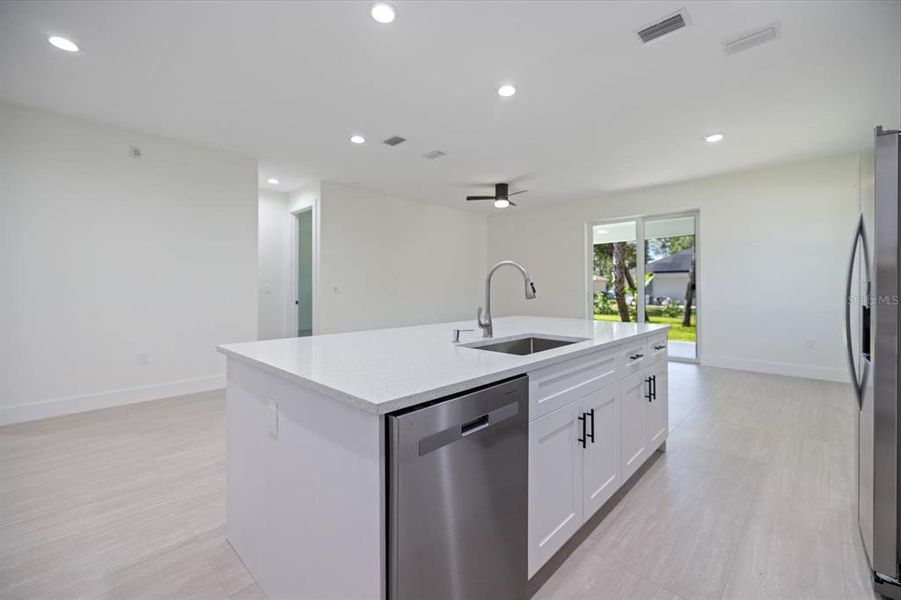 Furnished interior view inside a new home in , North Port (Image 6).