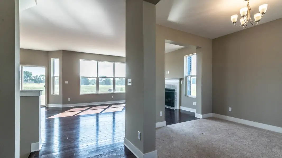 Representative unfurnished interior of a home built from the The Winslow by Norfolk Homes in Offsite Builds Southern Michigan, Ann Arbor (Image 56).