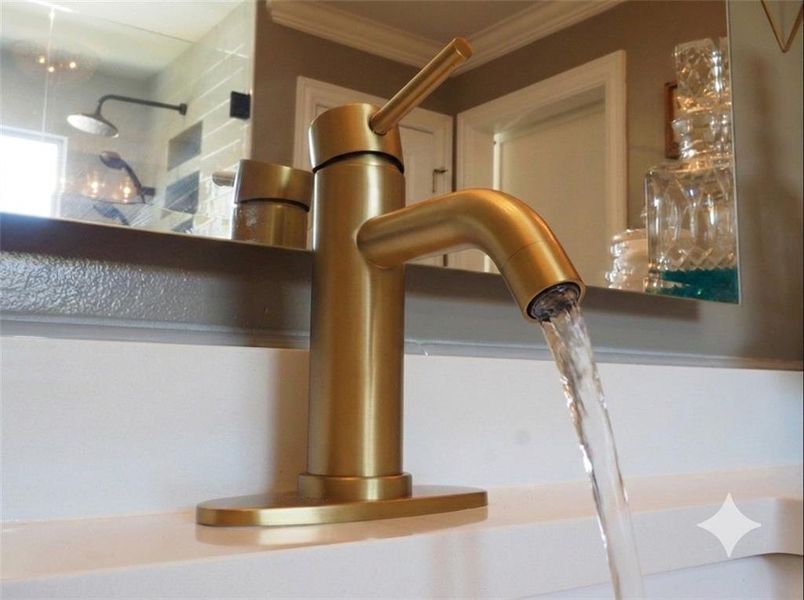 Close-up of interior finishes inside a home in , Brookhaven (Image 23).