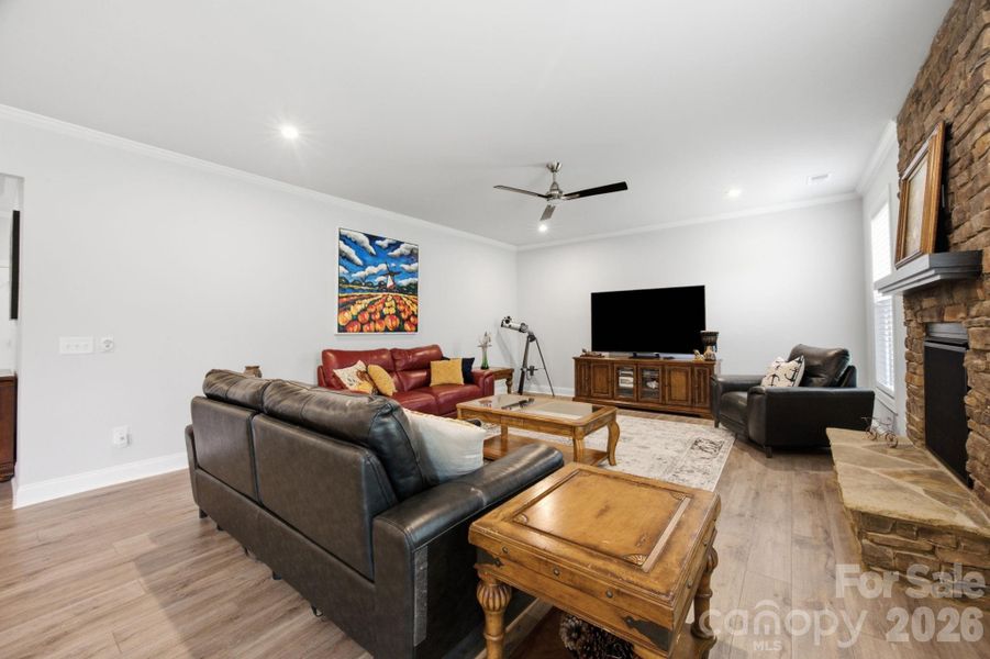 Furnished interior view inside a new home in Glenhurst, Indian Trail (Image 11).