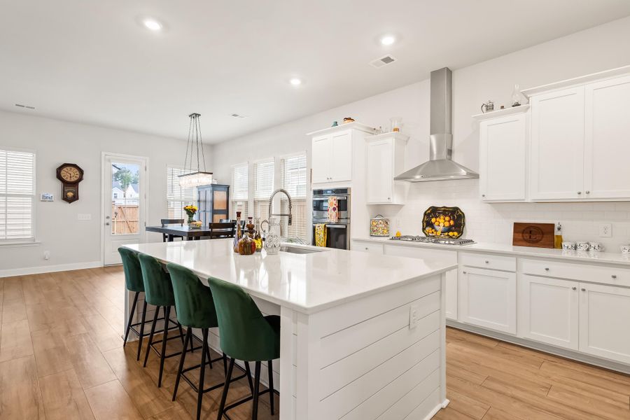 Furnished interior view inside a new home in Sweetgrass at Summers Corner, Summerville (Image 8).