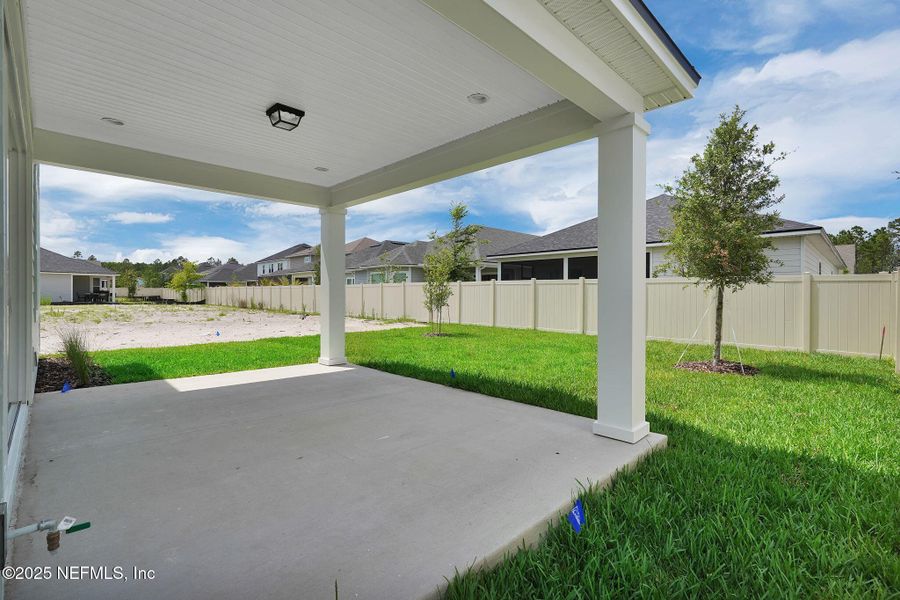 Front exterior of a new home in Crosswinds at Nocatee, Ponte Vedra, FL, highlighting curb appeal (Image 2).