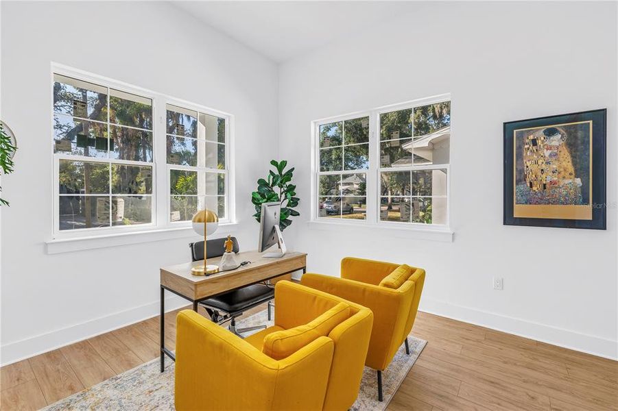 Furnished interior view inside a new home in , St. Petersburg (Image 18).