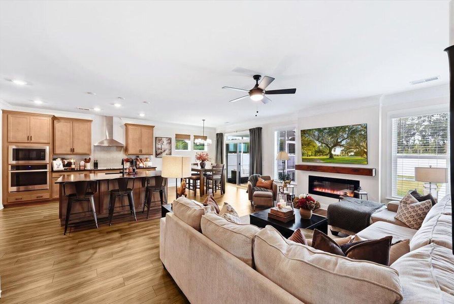 Furnished interior view inside a new home in , Ridgeville (Image 50). Furnished interior view inside a new home in , Ridgeville (Image 50).