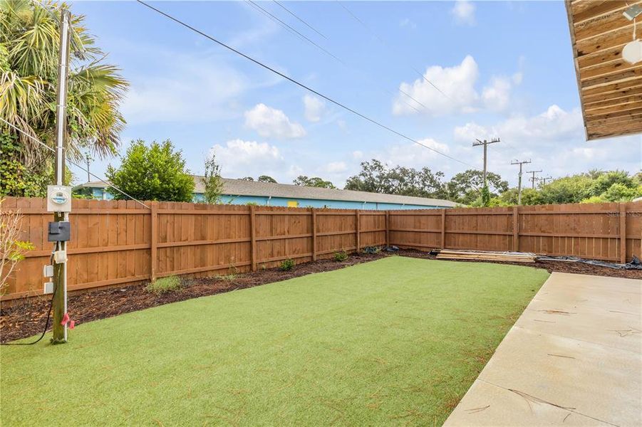 Exterior details and patio area of a home in , Edgewater (Image 24).