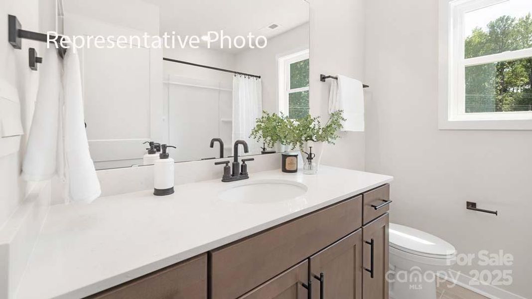 Furnished interior view inside a new home in Sanctuary at Southgate, Indian Trail (Image 6).