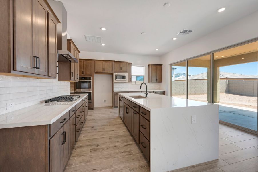 Furnished interior view inside a new home in Blossom Rock, Apache Junction (Image 7). Furnished interior view inside a new home in Blossom Rock, Apache Junction (Image 7).
