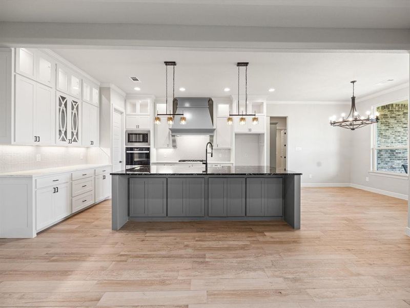 Furnished interior view inside a new home in , Decatur (Image 8).