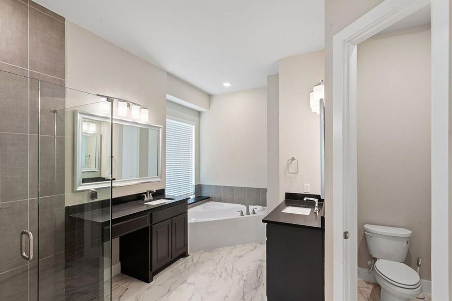 Furnished interior view inside a new home in , Cedar Hill (Image 15). Furnished interior view inside a new home in , Cedar Hill (Image 15).