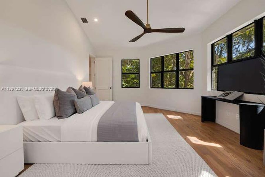 Furnished interior view inside a new home in , Miami (Image 13).