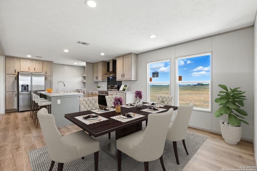 Furnished interior view inside a new home in , La Vernia (Image 13).