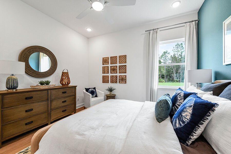 Representative furnished interior of a home built from the Harbor by Mattamy Homes in RiverTown, St. Johns (Image 10).